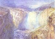 Fall of the Tees, Yorkshire, J.M.W. Turner